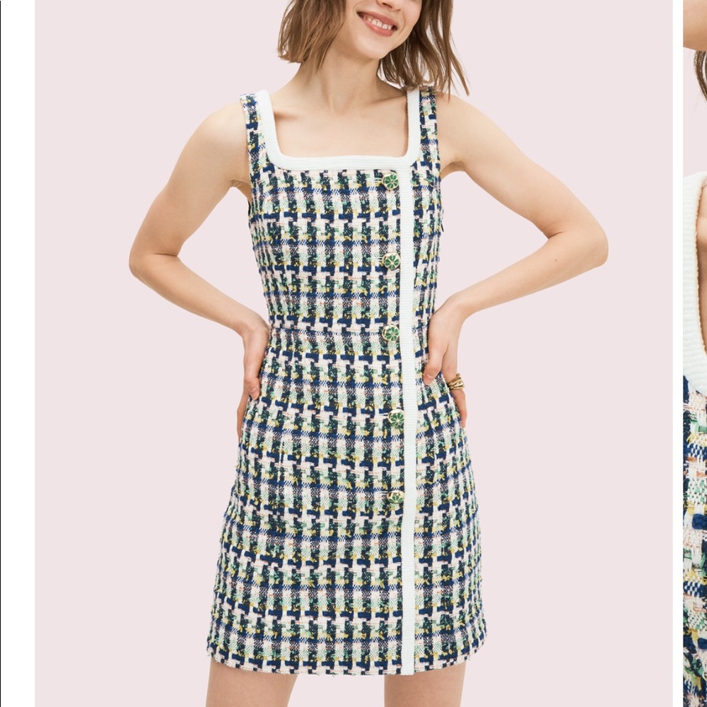 Kate Spade Pop Tweed Dress